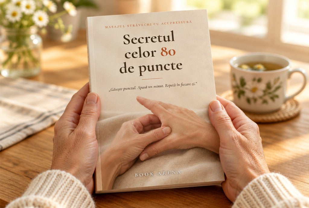 Cartea Secretul celor 80 de puncte, tinuta in maini